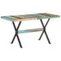 Mesa de comedor de madera maciza reciclada 140x70x76 cm by , Kitchen and dining tables - Ref: Foro24-321607, Price: 243,94 €,...