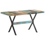 Mesa de comedor de madera maciza reciclada 140x70x76 cm by , Kitchen and dining tables - Ref: Foro24-321607, Price: 243,94 €,...