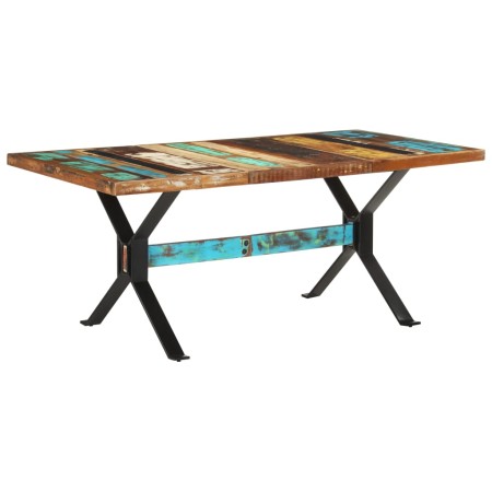 Mesa de comedor de madera maciza reciclada 180x90x76 cm von , Küchen- und Esstische - Ref: Foro24-321611, Preis: 368,34 €, Ra...