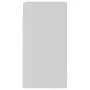 White engineered wood glass hanging cabinet 40x31x60 cm by vidaXL, Kitchen cabinets - Ref: Foro24-802505, Price: 44,79 €, Dis...