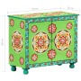 Aparador madera de mango pintado a mano multicolor 70x35x60 cm by , Sideboards - Ref: Foro24-321664, Price: 185,57 €, Discoun...