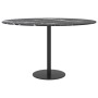 Tablero de mesa diseño mármol vidrio templado negro Ø70x0,8 cm by , Table tops - Ref: Foro24-322265, Price: 52,66 €, Discount: %