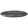Tablero de mesa diseño mármol vidrio templado negro Ø90x1 cm von , Tischplatten - Ref: Foro24-322267, Preis: 76,94 €, Rabatt: %