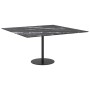 Tablero mesa diseño mármol vidrio templado negro 80x80 cm 6 mm by , Table tops - Ref: Foro24-322273, Price: 63,96 €, Discount: %