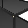Mesa de centro vidrio templado negro 100x50x35 cm de , Mesas de centro - Ref: Foro24-322898, Precio: 74,86 €, Descuento: %
