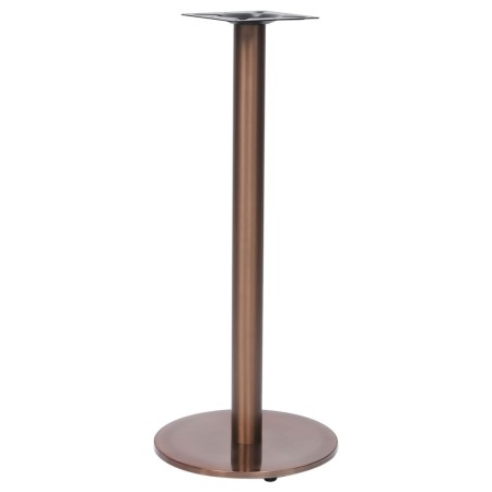 Pata de mesa de bistró acero inoxidable dorado Ø45x107 cm by , Table legs - Ref: Foro24-325443, Price: 101,99 €, Discount: %