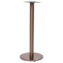 Pata de mesa de bistró acero inoxidable dorado Ø45x107 cm by , Table legs - Ref: Foro24-325443, Price: 101,99 €, Discount: %