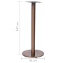 Pata de mesa de bistró acero inoxidable dorado Ø45x107 cm by , Table legs - Ref: Foro24-325443, Price: 101,99 €, Discount: %