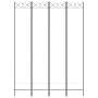 Biombo divisor de 4 paneles de tela blanco 160x220 cm von , Raumteiler - Ref: Foro24-350166, Preis: 46,91 €, Rabatt: %