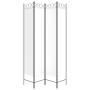 Biombo divisor de 4 paneles de tela blanco 160x220 cm von , Raumteiler - Ref: Foro24-350166, Preis: 46,91 €, Rabatt: %