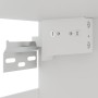 Hanging glass and wood cabinet, glossy white engineering by vidaXL, Kitchen cabinets - Ref: Foro24-802534, Price: 85,41 €, Di...