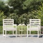 Sillas jardín 2 uds madera maciza pino blanco 60x48x91 cm by , Garden chairs - Ref: Foro24-824054, Price: 157,37 €, Discount: %
