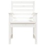 Sillas jardín 2 uds madera maciza pino blanco 60x48x91 cm by , Garden chairs - Ref: Foro24-824054, Price: 157,37 €, Discount: %