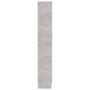 Concrete gray engineered wood display case 82.5x30.5x185.5cm by vidaXL, Bookcases and shelves - Ref: Foro24-802772, Price: 18...