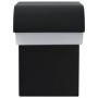Lámpara LED de pared para jardín ovalada negra 9 W by , Outdoor lighting - Ref: Foro24-45652, Price: 32,91 €, Discount: %