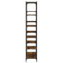 Estantería hierro madera ingeniería roble ahumado 100x32x170 cm by , Bookcases and shelves - Ref: Foro24-832790, Price: 111,2...