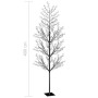 Árbol de Navidad 1200 LED luz azul fría flores de cerezo 400 cm von , Weihnachtsbeleuchtung - Ref: Foro24-51276, Preis: 289,5...