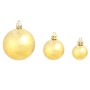 Lote de bolas de Navidad 100 unidades doradas 3/4/6 cm by , Festive decorations - Ref: Foro24-245708, Price: 29,69 €, Discoun...