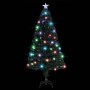 Árbol de Navidad con luces y soporte fibra óptica 150 cm by , Christmas trees - Ref: Foro24-284301, Price: 76,70 €, Discount: %