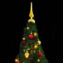 Árbol de Navidad preiluminado con luces y bolas verde 210 cm von , Weihnachtsbäume - Ref: Foro24-321501, Preis: 94,54 €, Raba...