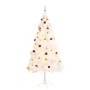 Árbol de Navidad preiluminado con luces y bolas blanco 180 cm by , Christmas trees - Ref: Foro24-321503, Price: 65,18 €, Disc...