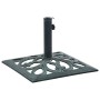 Sonnenschirmständer aus grünem Gusseisen, 12 kg, 49 cm von vidaXL, Schirmständer - Ref: Foro24-47866, Preis: 77,42 €, Rabatt: %