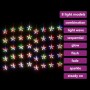 Cortina de luces estrellas 200 LEDs de colores 8 funciones by , Christmas lights - Ref: Foro24-328805, Price: 19,44 €, Discou...