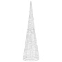 Pirámide decorativa cono acrílico luces LED de colores 120 cm by , Christmas lights - Ref: Foro24-329808, Price: 89,67 €, Dis...