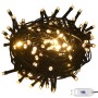 Set de bolas de Navidad 120 pzas con pico 300 LED dorado bronce by , Christmas lights - Ref: Foro24-330096, Price: 53,95 €, D...