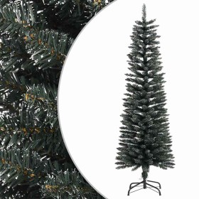 Árbol Navidad artificial estrecho con soporte PVC verde 150 cm by , Christmas trees - Ref: Foro24-345184, Price: 39,34 €, Dis...