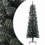 Árbol Navidad artificial estrecho con soporte PVC verde 150 cm de , Arboles de navidad - Ref: Foro24-345184, Precio: 37,99 €