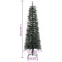 Árbol Navidad artificial estrecho con soporte PVC verde 150 cm by , Christmas trees - Ref: Foro24-345184, Price: 39,34 €, Dis...