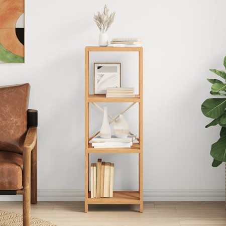 Estantería de 4 niveles madera maciza de roble 40x30x112 cm von , Bücherregale und Regale - Ref: Foro24-353815, Preis: 104,91...