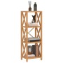 Estantería de 4 niveles madera maciza de roble 40x30x112 cm von , Bücherregale und Regale - Ref: Foro24-353815, Preis: 104,91...