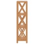 Estantería de 4 niveles madera maciza de roble 40x30x112 cm de , Librerías y estanterías - Ref: Foro24-353815, Precio: 104,91 €