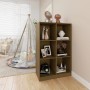 Estantería de madera maciza de pino marrón 70x33x110 cm von , Bücherregale und Regale - Ref: Foro24-809957, Preis: 66,94 €, R...