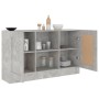 Betongraues Sperrholz-Sideboard 120x30,5x70 cm von vidaXL, Sideboards - Ref: Foro24-802781, Preis: 92,84 €, Rabatt: %