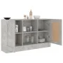 Betongraues Sperrholz-Sideboard 120x30,5x70 cm von vidaXL, Sideboards - Ref: Foro24-802781, Preis: 91,21 €, Rabatt: %