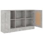 Betongraues Sperrholz-Sideboard 120x30,5x70 cm von vidaXL, Sideboards - Ref: Foro24-802781, Preis: 92,84 €, Rabatt: %