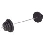 Juego de pesas barra y mancuernas 120 kg by , free weight - Ref: Foro24-91406, Price: 415,53 €, Discount: %