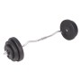 Juego de pesas barra y mancuernas 120 kg by , free weight - Ref: Foro24-91406, Price: 415,53 €, Discount: %