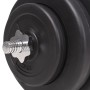 Juego de pesas barra y mancuernas 120 kg by , free weight - Ref: Foro24-91406, Price: 415,53 €, Discount: %