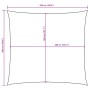 Toldo de vela cuadrado tela Oxford amarillo 5x5 m