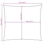 Toldo de vela cuadrado tela Oxford naranja 5x5 m de , Sombrillas - Ref: Foro24-135691, Precio: 72,89 €