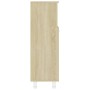 Badezimmerschrank aus eichenfarbigem Sperrholz 30x30x95 cm von vidaXL, Badezimmermöbel - Ref: Foro24-802618, Preis: 57,29 €, ...