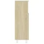 Badezimmerschrank aus eichenfarbigem Sperrholz 30x30x95 cm von vidaXL, Badezimmermöbel - Ref: Foro24-802618, Preis: 56,45 €, ...