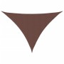 Toldo de vela triangular tela Oxford marrón 3x4x5 m by , Umbrellas - Ref: Foro24-135833, Price: 28,36 €, Discount: %