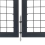 Puerta de valla de jardín con postes acero antracita 350x100 cm by , garden gates - Ref: Foro24-144399, Price: 327,06 €, Disc...