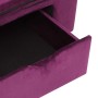 Sofá para perros con cajón felpa borgoña 75x50x38 cm by , Beds for dogs - Ref: Foro24-171081, Price: 112,08 €, Discount: %