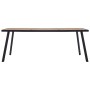 Mesa de comedor de MDF color madera clara y negro 200x100x75 cm von , Küchen- und Esstische - Ref: Foro24-281871, Preis: 209,...